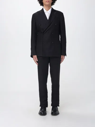 Lardini Suit Men In Black