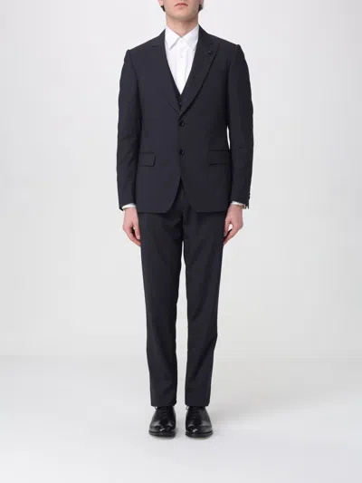 Lardini Suit Men  In Blue