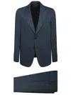 Lardini Stretch Fabric Black Suit