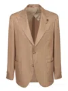 Lardini Blazers In Brown