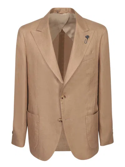 Lardini Suits In Brown