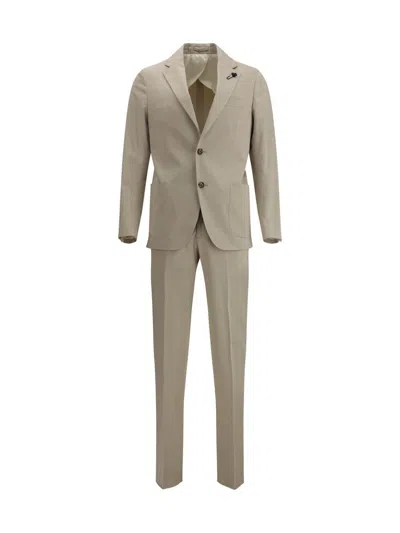 Lardini Suits In Beige