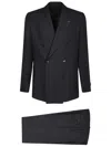Lardini Easy Wear Drop 7 Reg Man Suit In Black