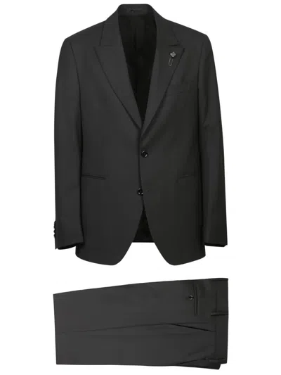 Lardini Suits In Black