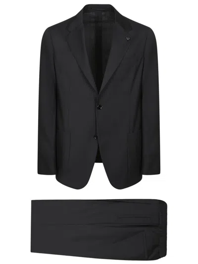 Lardini Suits In Black