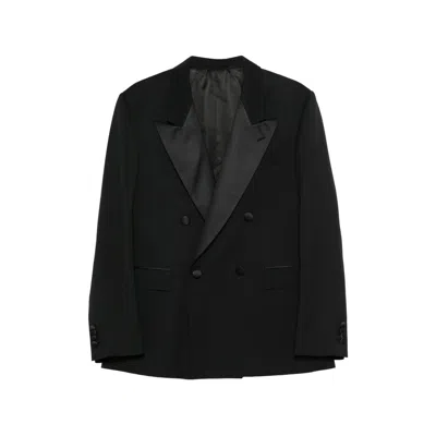 Lardini Shawl-lapel Suit In Black