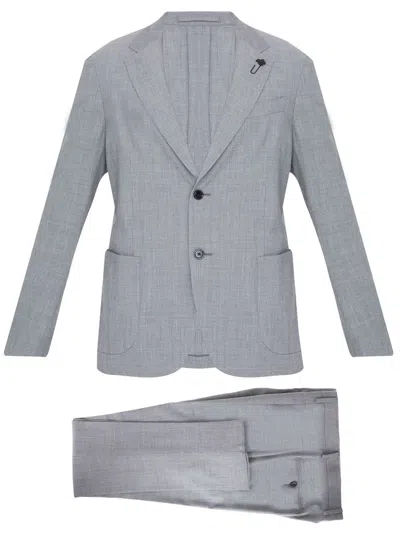 Lardini Suits In Gray