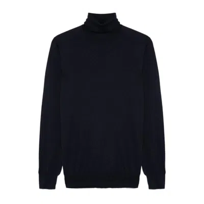 Lardini Turtleneck Sweater In Black
