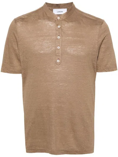 Lardini T-shirt  Men Color Brown