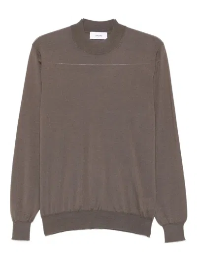 Lardini Sweater In Brown