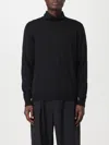 Lardini Turtleneck Sweater Long Sleeves In Black