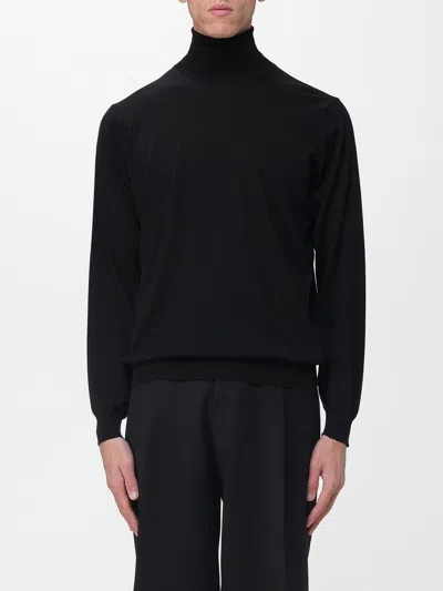 LARDINI SWEATER LARDINI MEN COLOR BLACK,H46735002