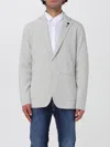 Lardini Sweater  Men Color Pearl In Gray