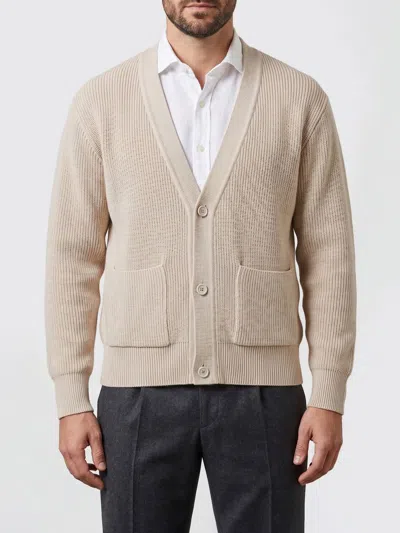 Lardini Sweater  Men Color Beige In Brown