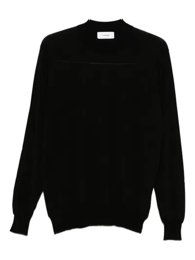 Lardini Sweaters In Black