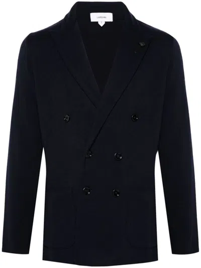 Lardini Cardigan In Blue