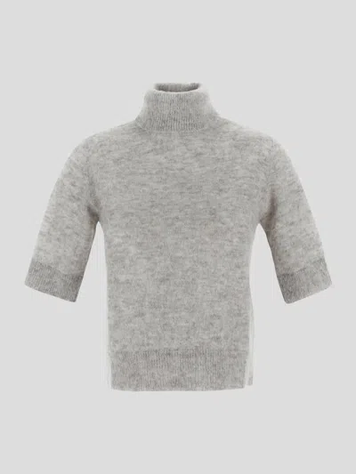 Lardini Sweaters In Grey