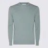 Lardini Light Blue Cashmere Knitwear In Blue