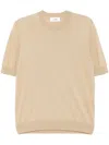 Lardini Stretch-jersey Sweater Ribbed Finish