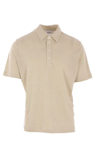 Lardini T-shirts And Polos In Neutral