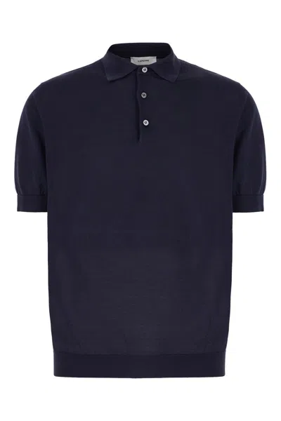 Lardini T-shirts And Polos In Blue