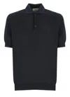 Lardini Cotton Polo In Blue