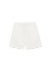Lardini Tailored Bermuda Shorts With Pleat Detailing In White