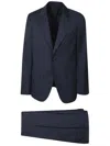 Lardini Wool Suit In Blue