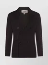 Lardini Tailored Houndstooth Suit Button Detailing In Brown