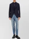 Lardini Tailored Jacket With Buttoned Cuffs