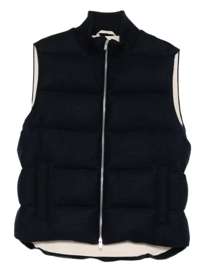 LARDINI TAILORED MEN'S VEST WITH TRADITIONAL COLLAR AND STRUCTURED SILHOUETTE