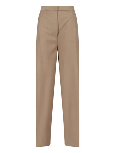 Lardini Tailored Pants In Brown