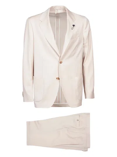 Lardini Tailored Suit In White