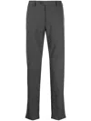 Lardini Tailored Tapered Trousers In Grey