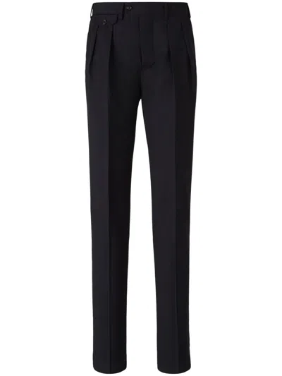 Lardini Blue Belt-loop Trousers