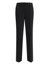 Lardini Wool Tailored Trousers In Black