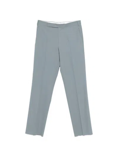Lardini Tailored Trousers With Pleat In Gray