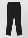 Lardini Tailored Trousers With Rear Pockets In Black