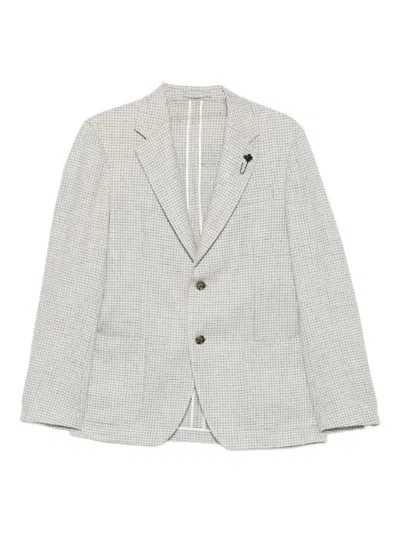 LARDINI TAILORED WOOL-CASHMERE BLEND LARDINI JACKET