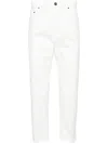 Lardini Tapered-leg Jeans In White