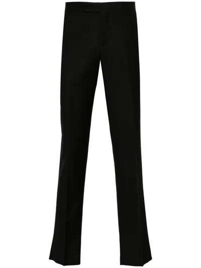 Lardini Tapered Trousers In Brown