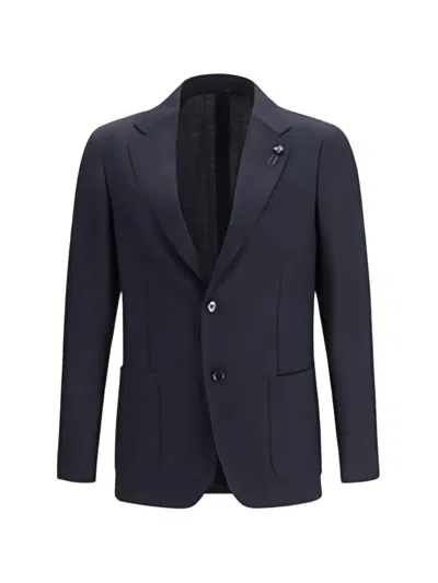 LARDINI THREE-BUTTON BLAZER