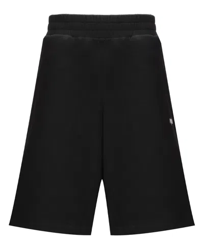 Lardini Cotton Track Trousers In Black