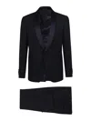 Lardini Abito Uomo Soiree Smoking Drop 8 Reg In Blue