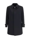 Lardini Trench Coats In Black
