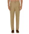Lardini Regular Fit Pants In Brown