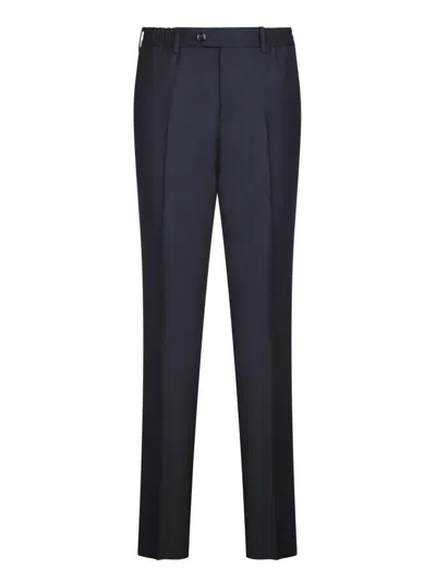 Lardini Trousers In Blue