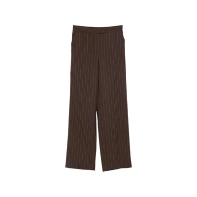 Lardini Trousers In Brown