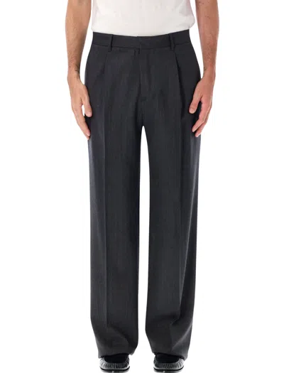 Lardini Trousers In Black