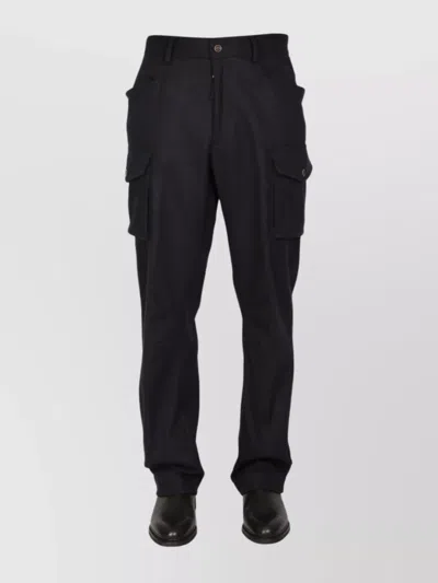 LARDINI TROUSERS UTILITY MULTIPLE POCKETS